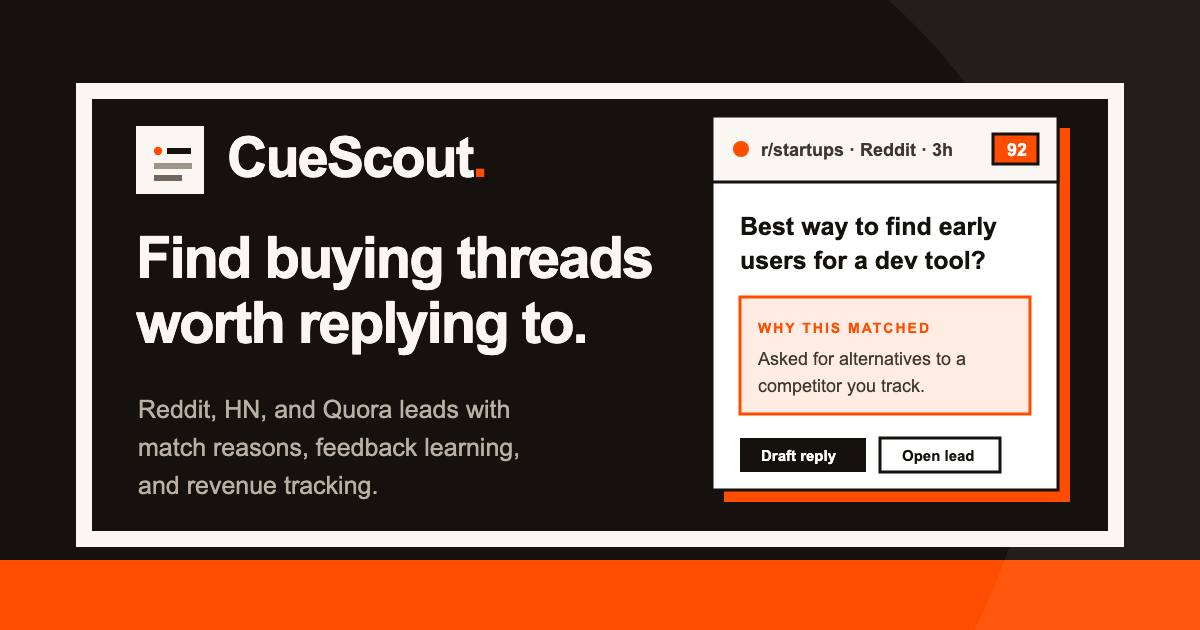 What a Reddit Buying Question Actually Looks Like: I Read All 148 Highest-Intent Threads (7 minute read)